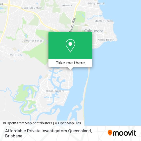 Affordable Private Investigators Queensland map