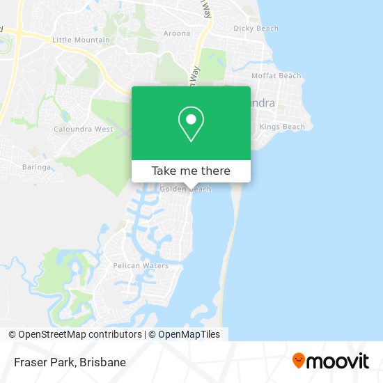 Fraser Park map