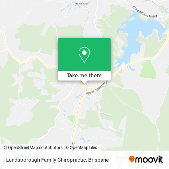 Landsborough Family Chiropractic map
