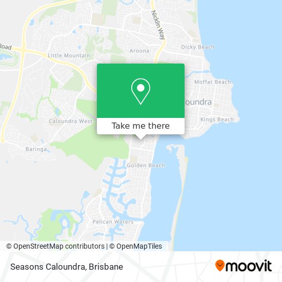 Seasons Caloundra map