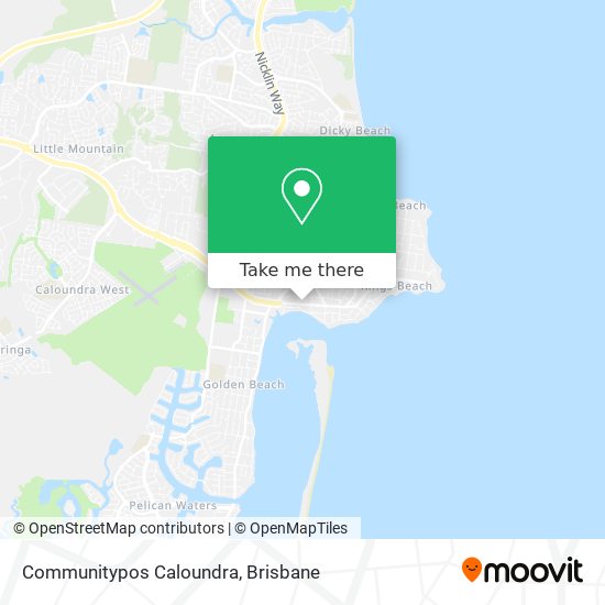 Mapa Communitypos Caloundra