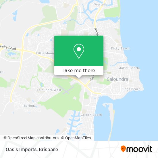 Oasis Imports map