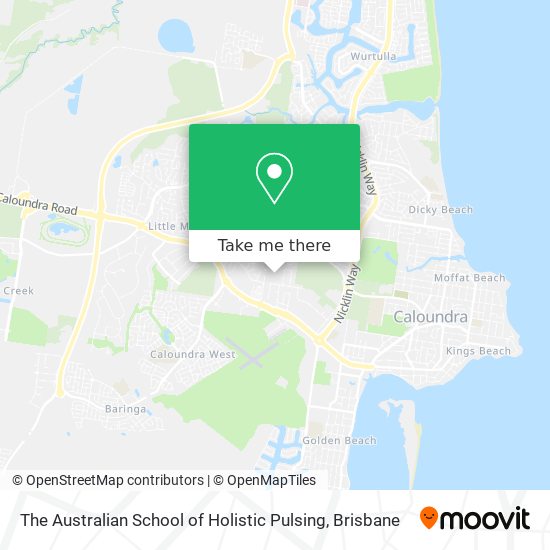The Australian School of Holistic Pulsing map