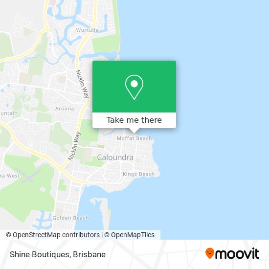 Shine Boutiques map