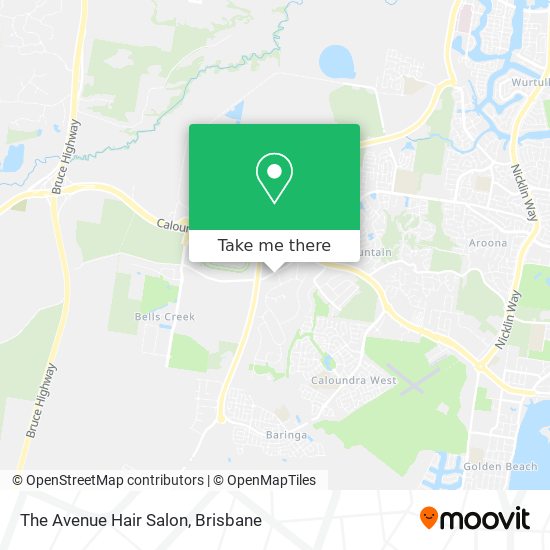 The Avenue Hair Salon map