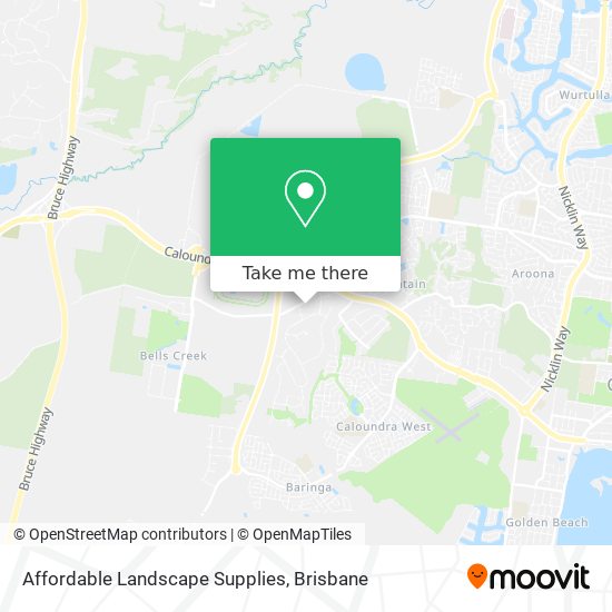 Affordable Landscape Supplies map