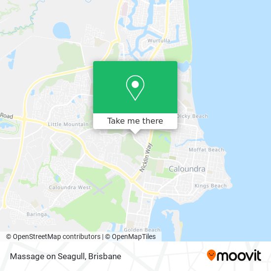 Massage on Seagull map