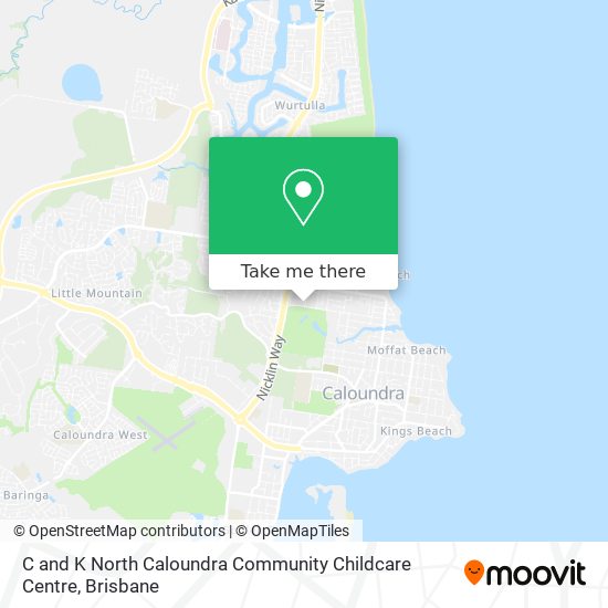 Mapa C and K North Caloundra Community Childcare Centre