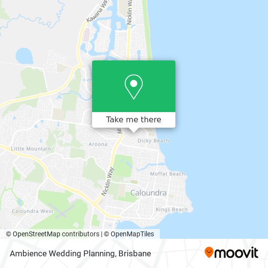 Ambience Wedding Planning map