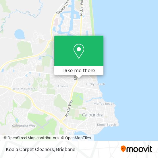 Koala Carpet Cleaners map