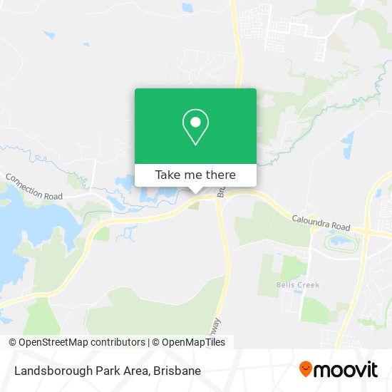 Landsborough Park Area map