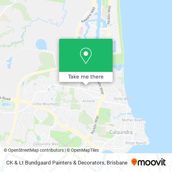 CK & Lt Bundgaard Painters & Decorators map