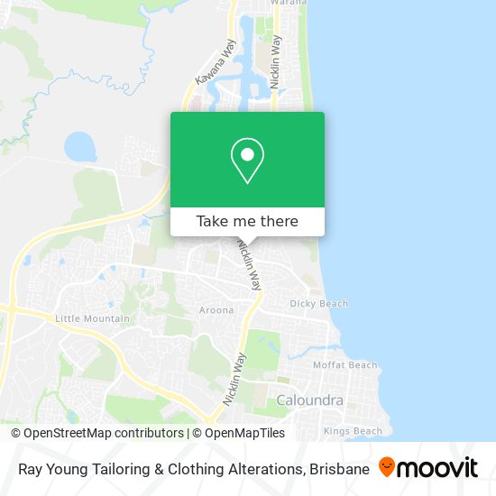 Ray Young Tailoring & Clothing Alterations map