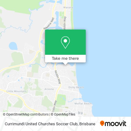 Currimundi United Churches Soccer Club map