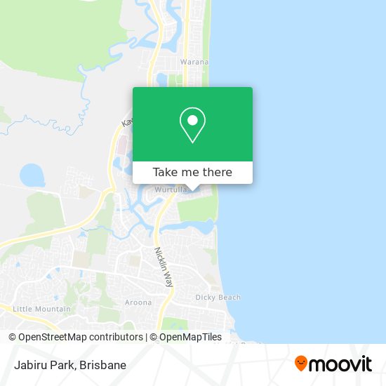 Jabiru Park map