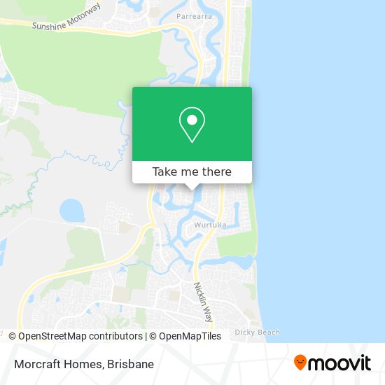 Morcraft Homes map