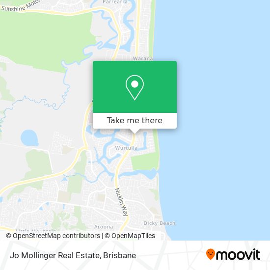Jo Mollinger Real Estate map