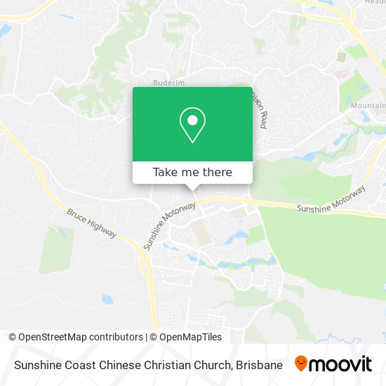 Sunshine Coast Chinese Christian Church map