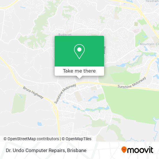 Dr. Undo Computer Repairs map