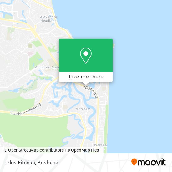 Plus Fitness map