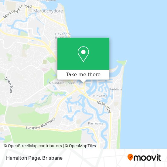 Hamilton Page map