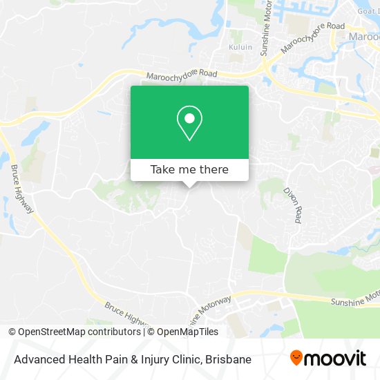 Advanced Health Pain & Injury Clinic map