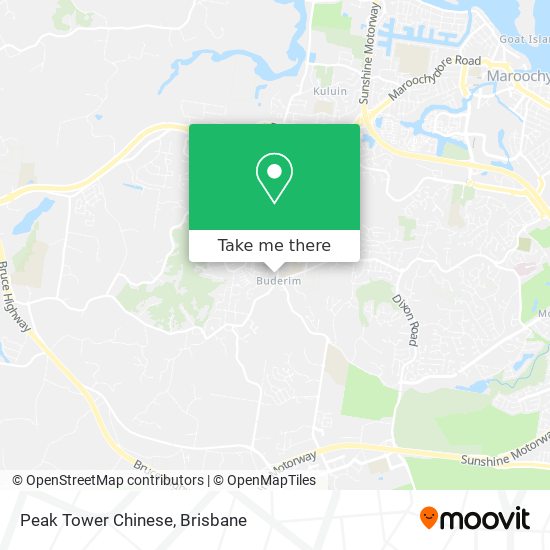 Peak Tower Chinese map