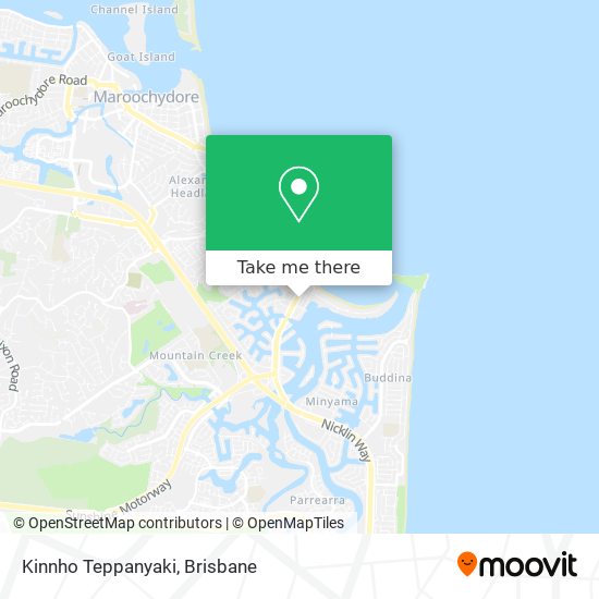 Kinnho Teppanyaki map
