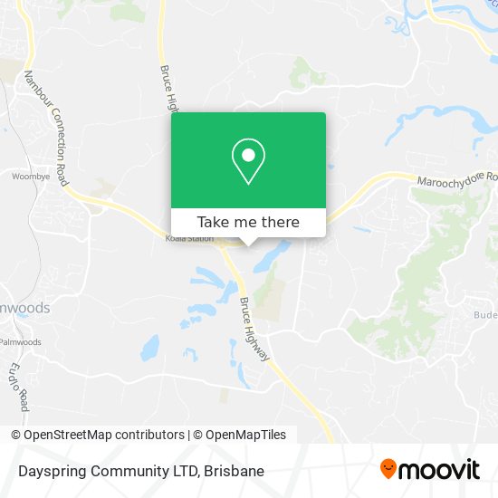 Dayspring Community LTD map