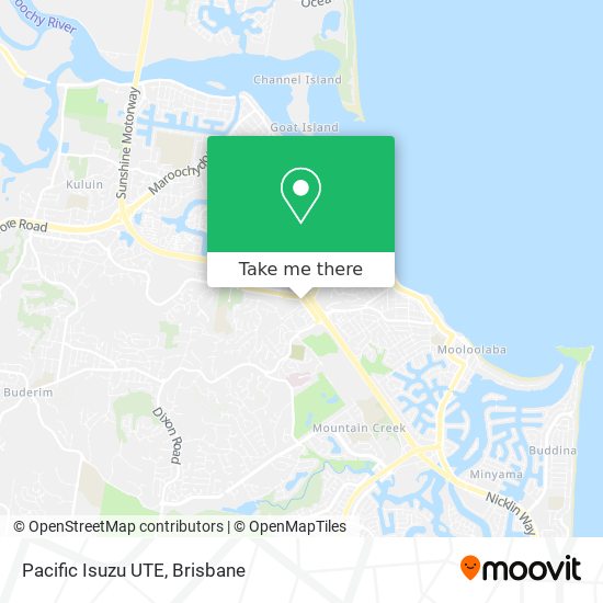 Pacific Isuzu UTE map