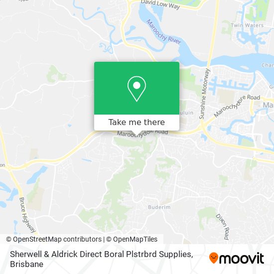 Sherwell & Aldrick Direct Boral Plstrbrd Supplies map