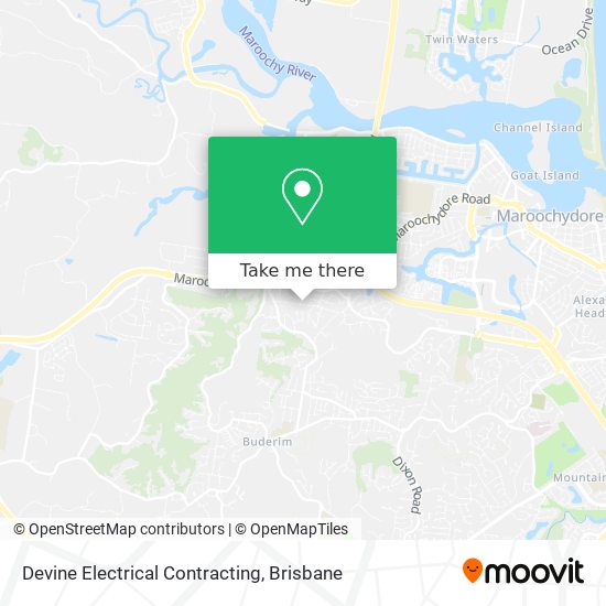 Devine Electrical Contracting map