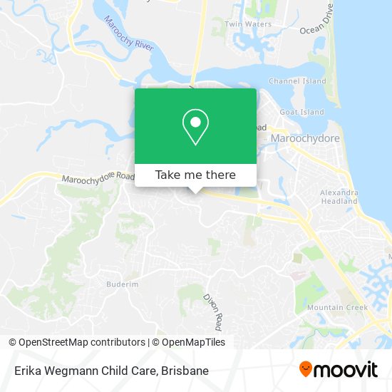 Erika Wegmann Child Care map