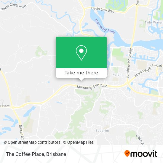 The Coffee Place map