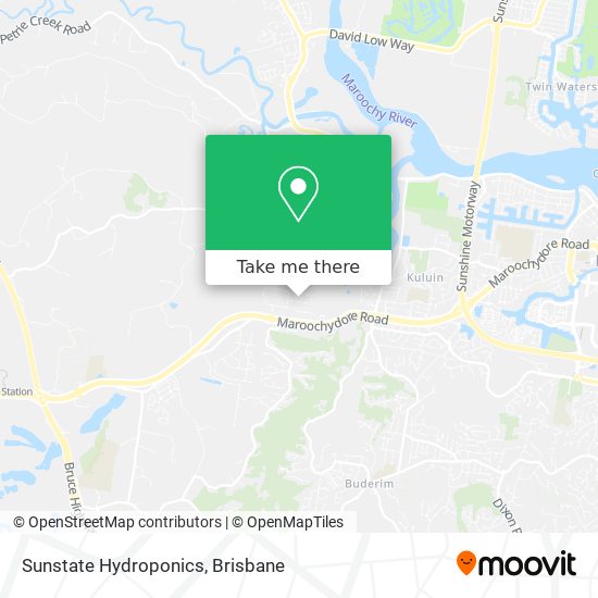 Sunstate Hydroponics map