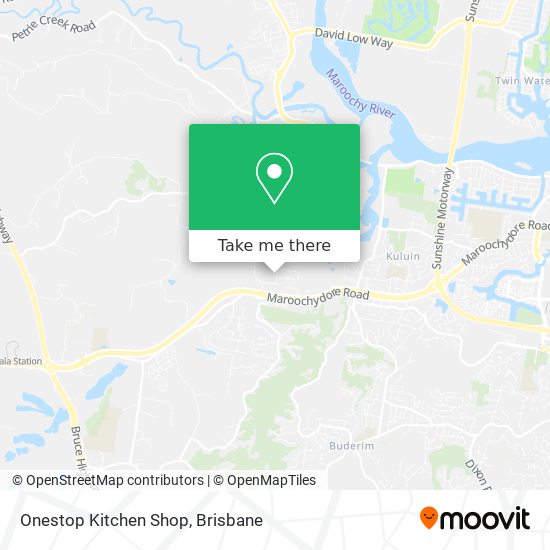 Onestop Kitchen Shop map