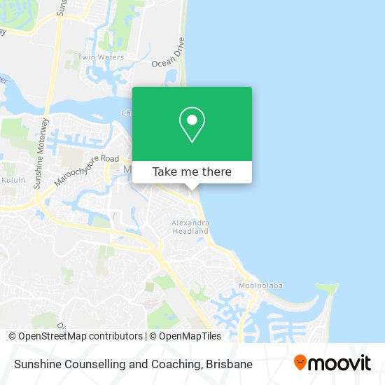 Sunshine Counselling and Coaching map