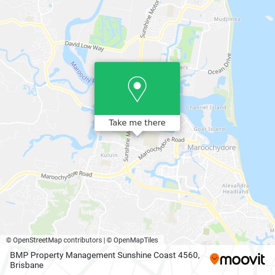 BMP Property Management Sunshine Coast 4560 map