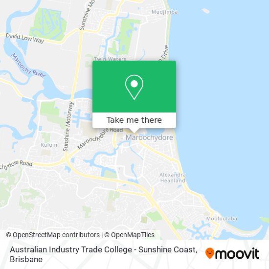 Australian Industry Trade College - Sunshine Coast map