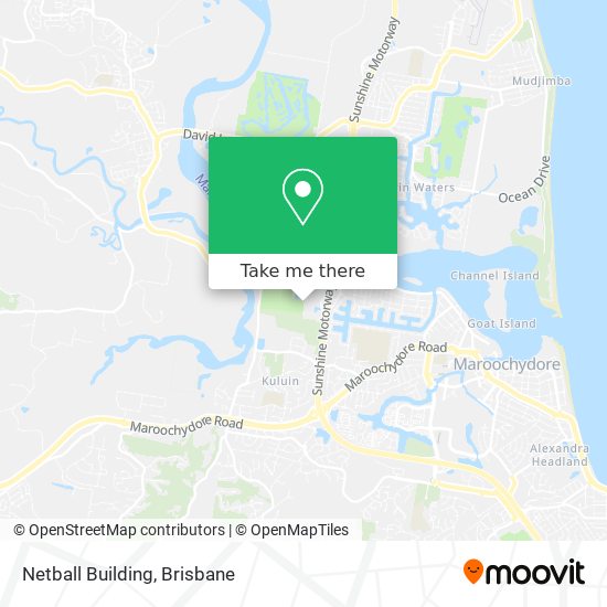 Netball Building map
