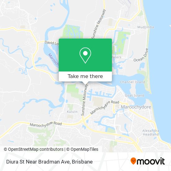 Diura St Near Bradman Ave map