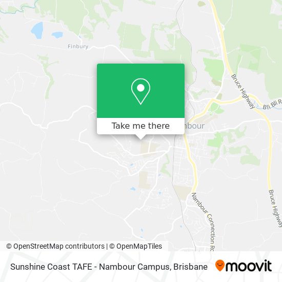 Sunshine Coast TAFE - Nambour Campus map