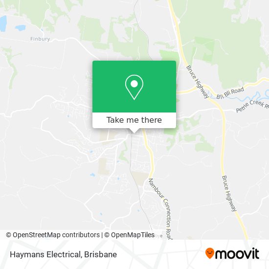 Haymans Electrical map