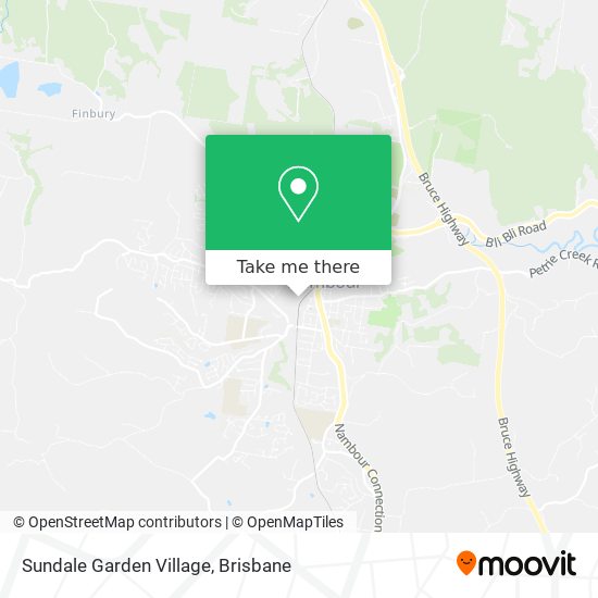 Mapa Sundale Garden Village