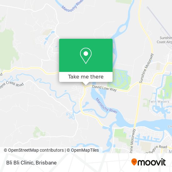 Bli Bli Clinic map