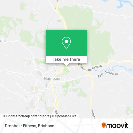 Dropbear Fitness map
