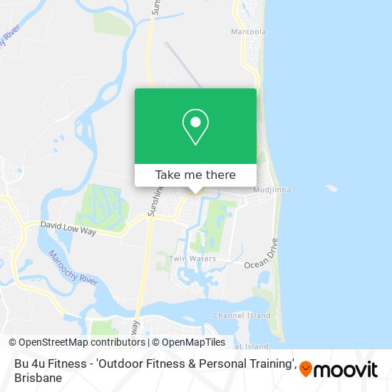 Bu 4u Fitness - 'Outdoor Fitness & Personal Training' map