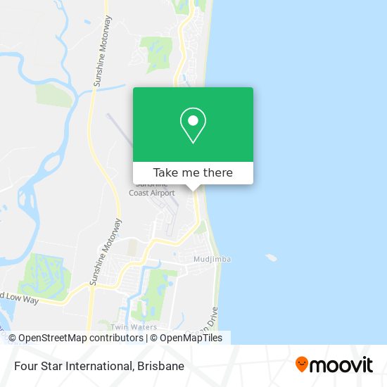 Four Star International map