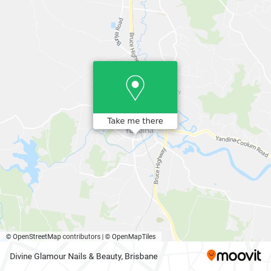 Divine Glamour Nails & Beauty map