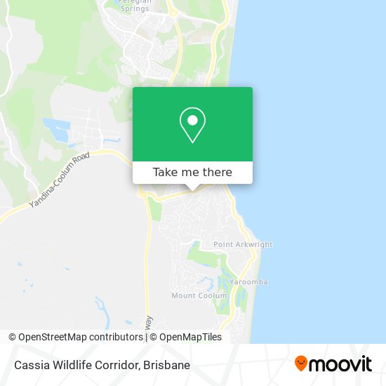 Cassia Wildlife Corridor map